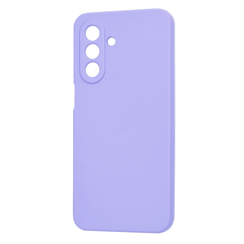Husa pentru Samsung Galaxy A17 5G, SKYDDAR INNOVATION, din Silicon Catifelat, SoftElegance, set cu sticker, Violet - 3 | YEO