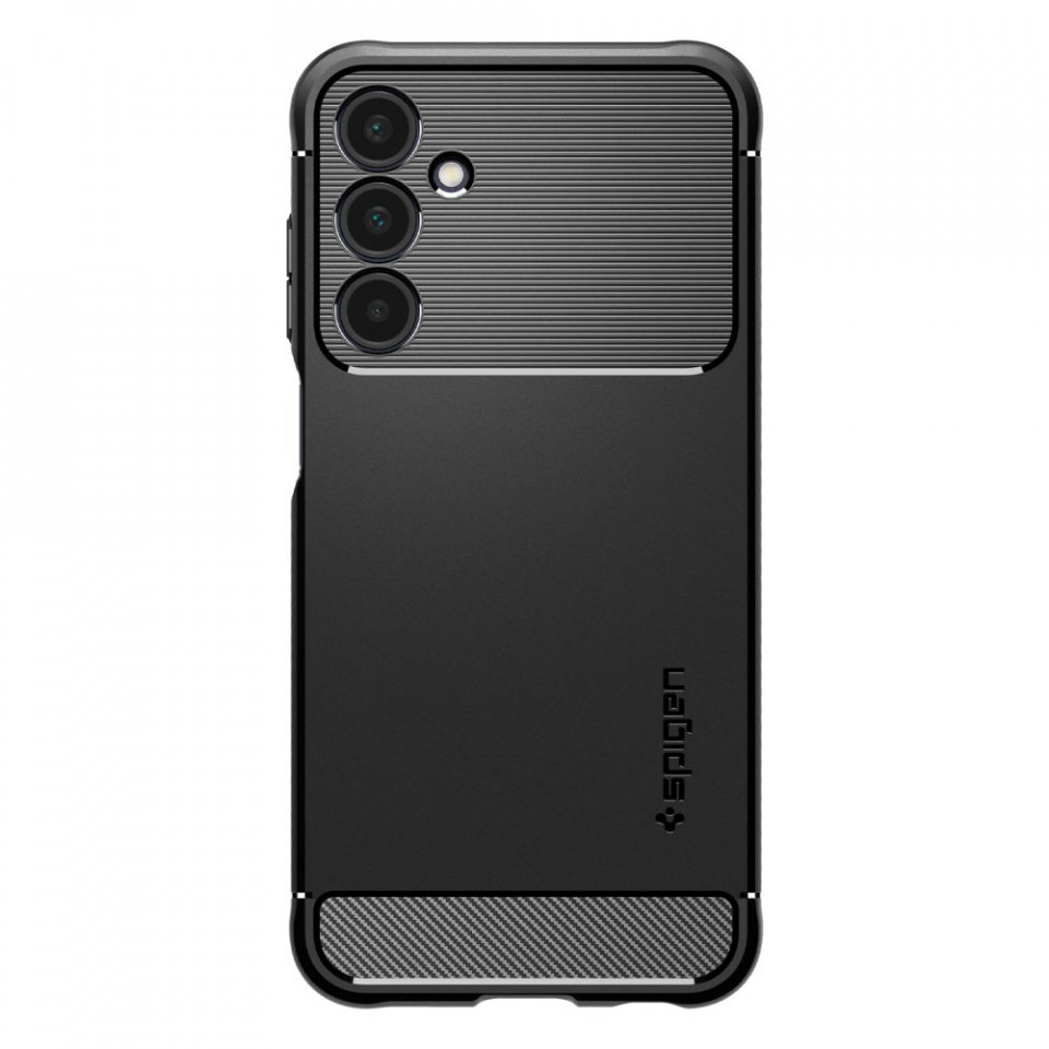 Husa pentru Samsung Galaxy A25 5G, Rugged Armor Spigen - Negru - 2 | YEO