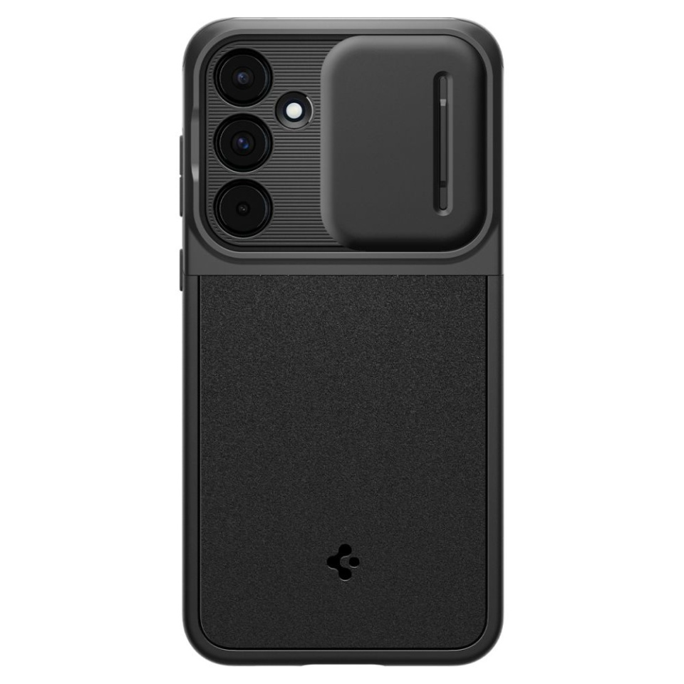 Husa pentru Samsung Galaxy A55 5G, Spigen Optik Armor - Negru - 3 | YEO