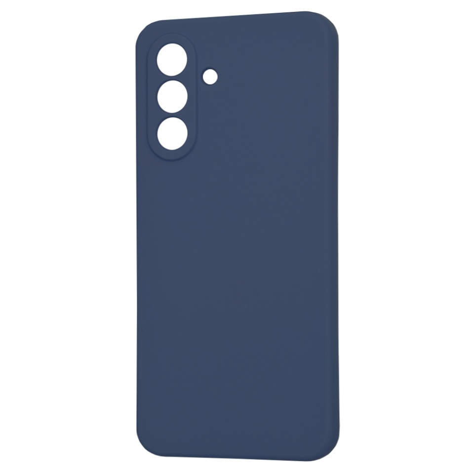 Husa pentru Samsung Galaxy A56 5G din Silicon Catifelat, Protectie Premium, SoftElegance Magsafe - Bleumarin - 1 | YEO