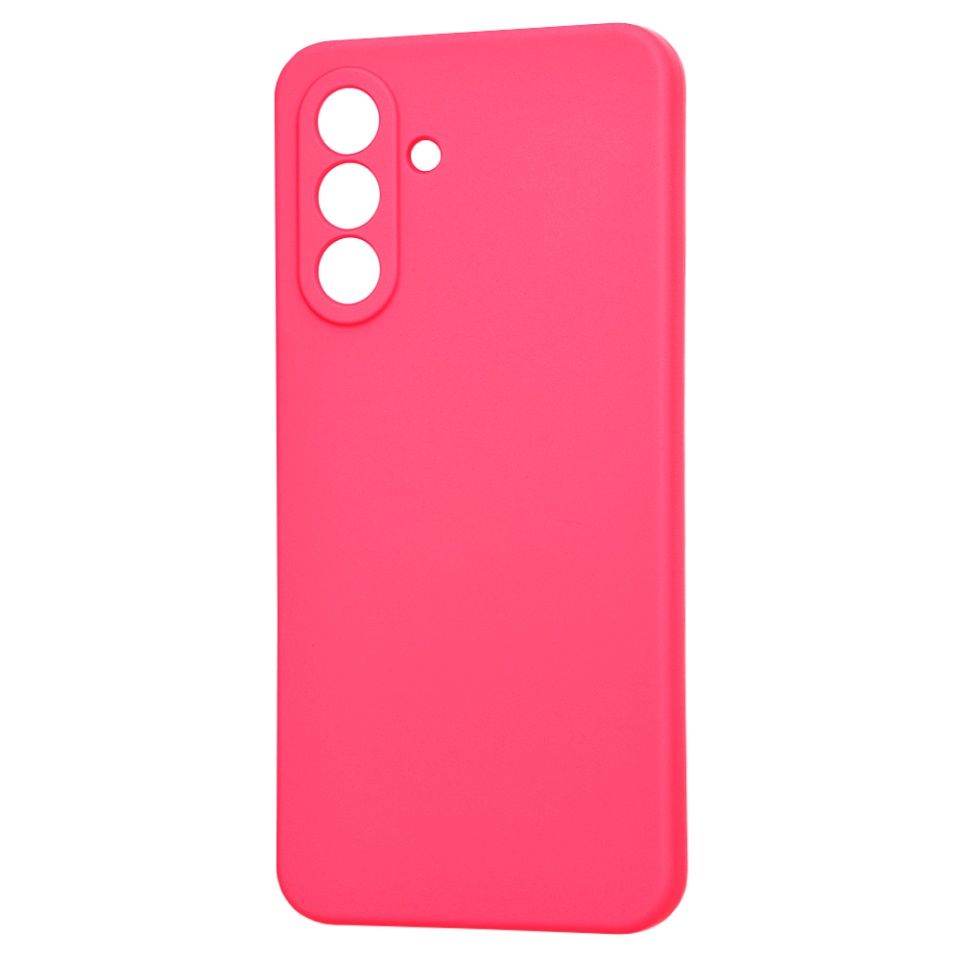 Husa pentru Samsung Galaxy A56 5G din Silicon Catifelat, Protectie Premium, SoftElegance Magsafe - Fucsia - 1 | YEO