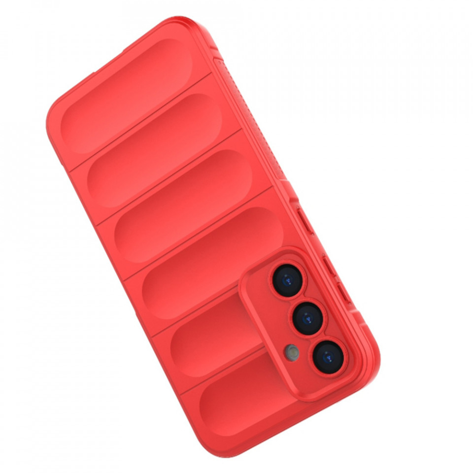 Husa pentru Samsung Galaxy S23 FE eleganta, din silicon mat, SKDR Vogue - Negru - 2 | YEO