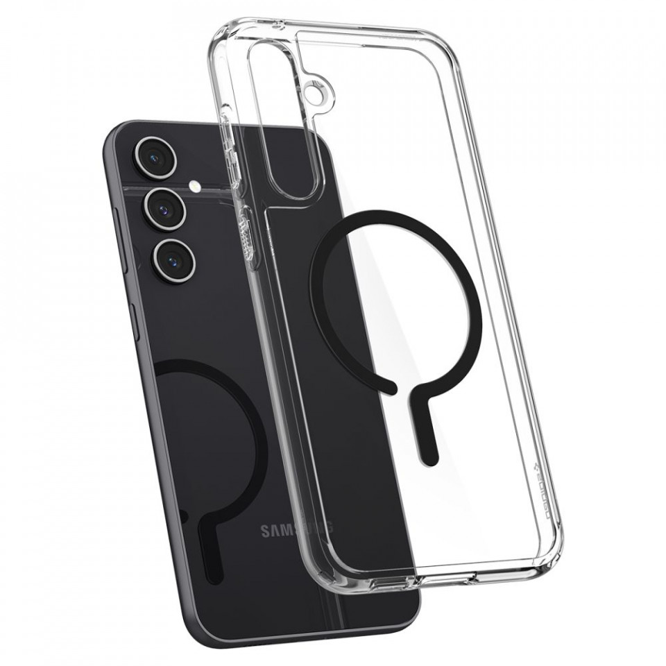 Husa pentru Samsung Galaxy S23 FE, Spigen Ultra Hybrid MagSafe - Clear - 1 | YEO