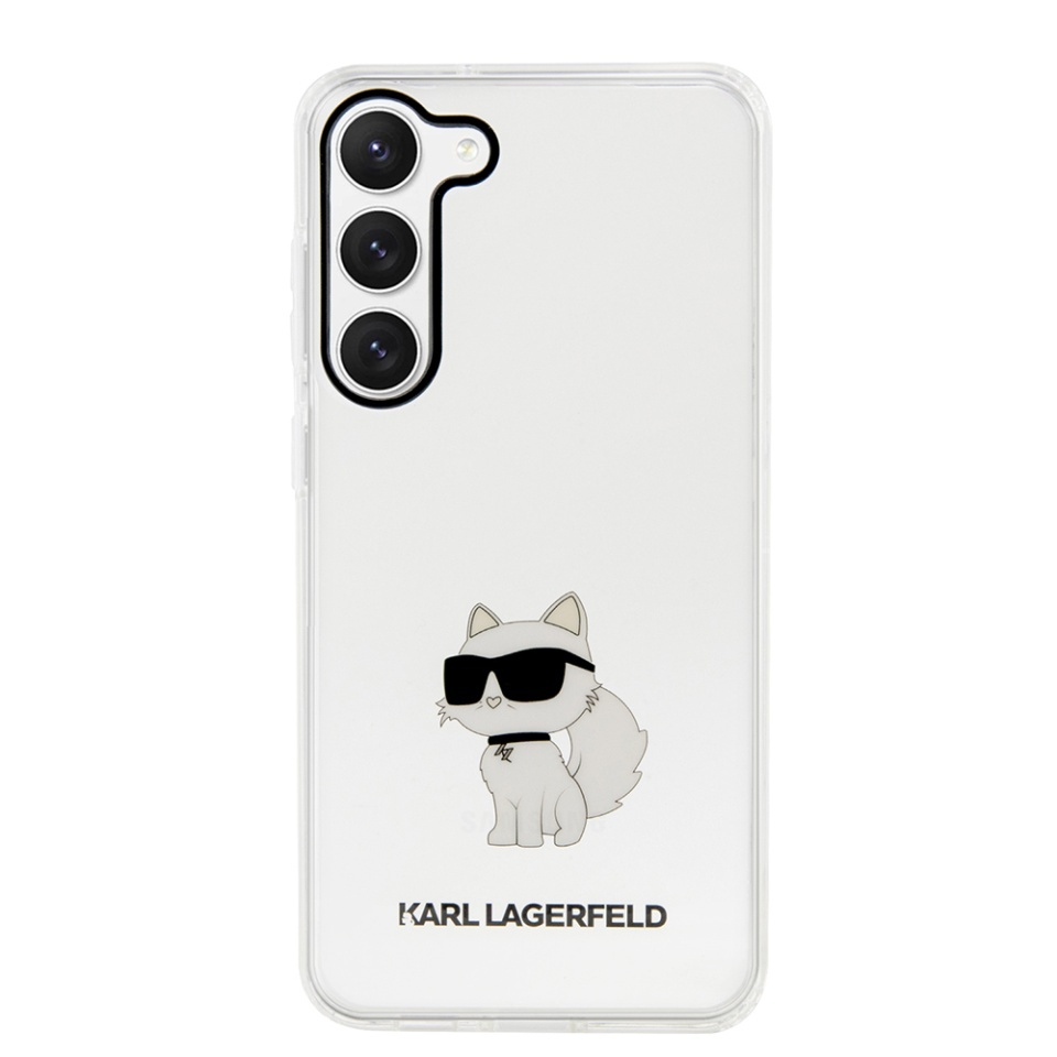 Husa pentru Samsung Galaxy S23 Plus, Hardcase Transparent, Karl Lagerfeld, Transparenta - 2 | YEO