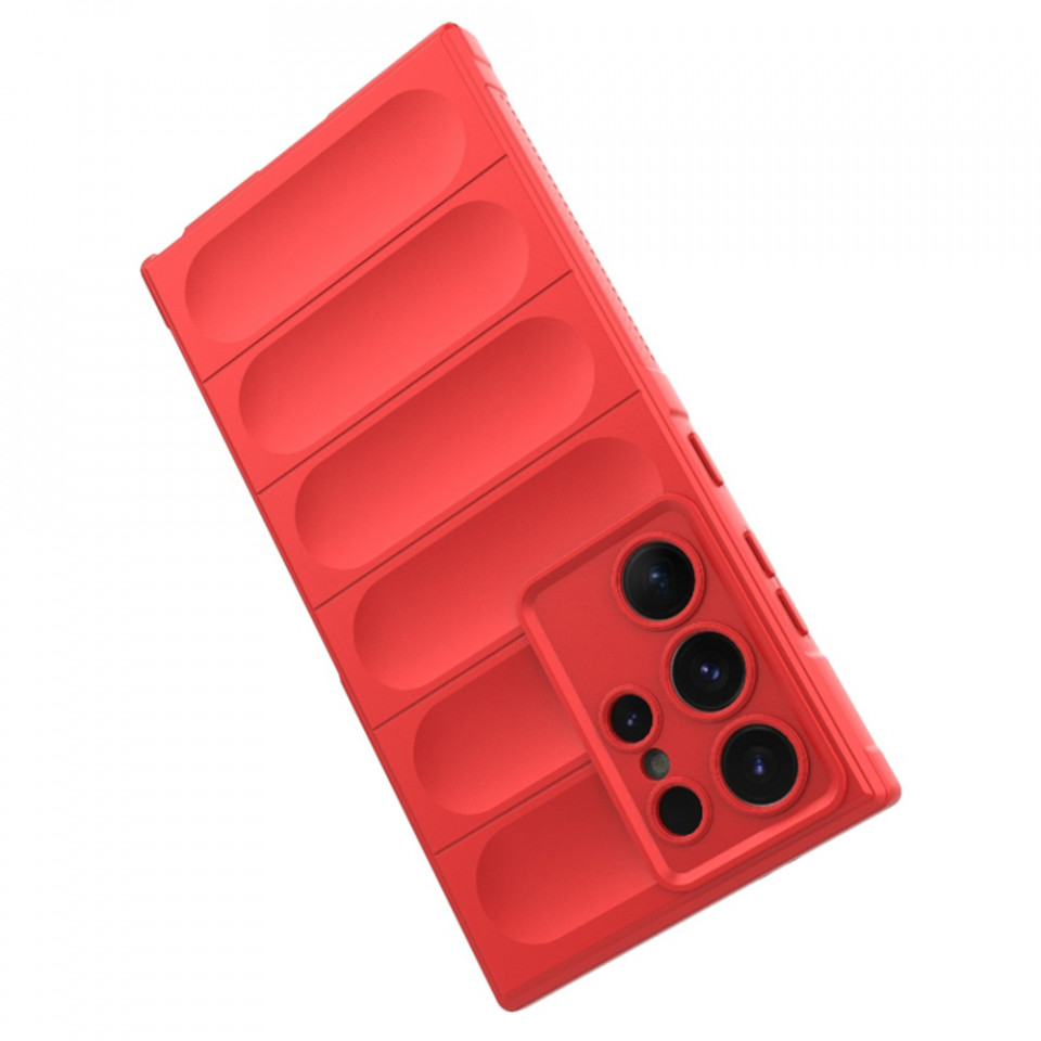 Husa pentru Samsung Galaxy S23 Ultra eleganta, din silicon mat, SKDR Vogue - Bleu - 2 | YEO