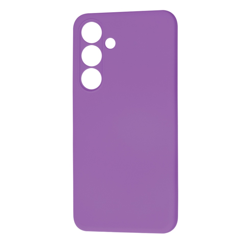 Husa pentru Samsung Galaxy S24 din Silicon Catifelat, Protectie Premium, Skyddar SoftElegance MagSafe - Mov - 3 | YEO