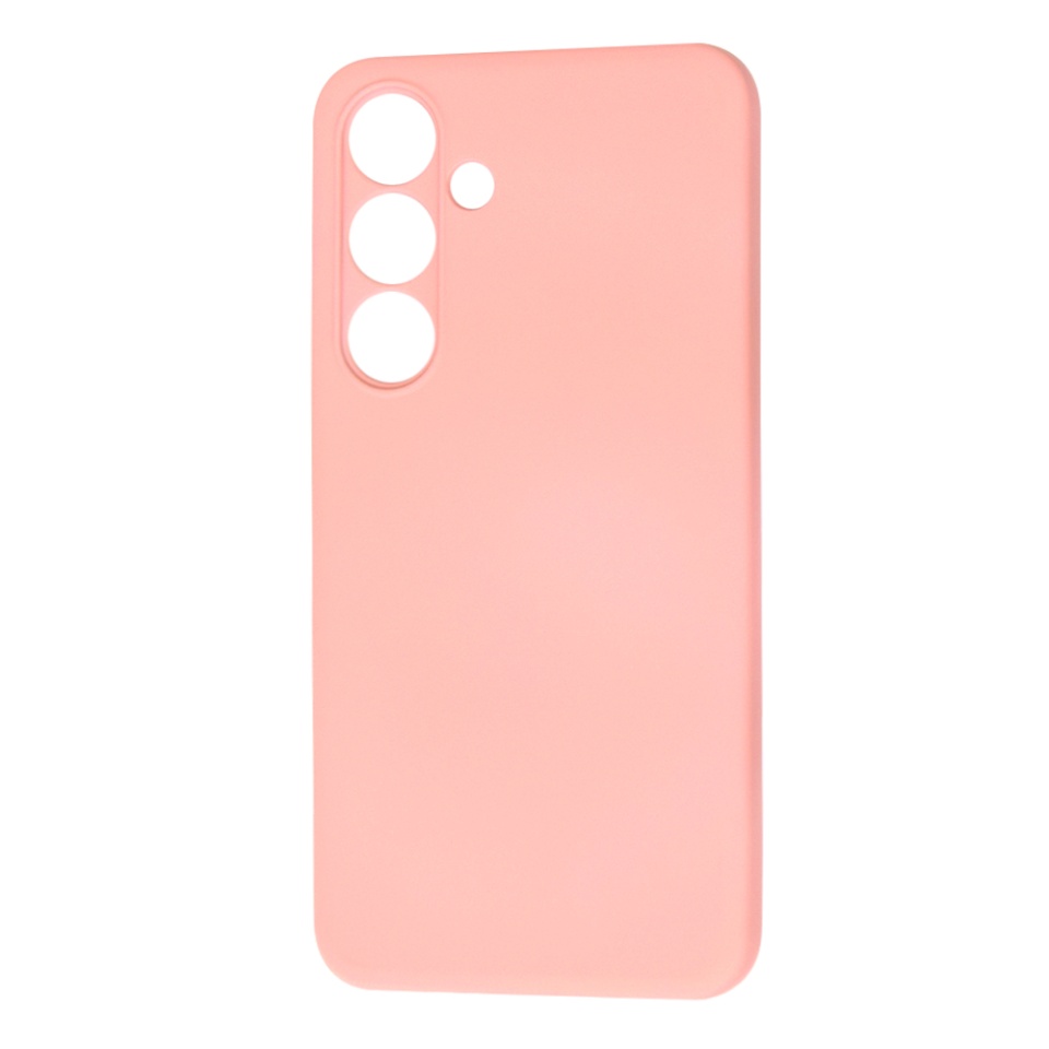 Husa pentru Samsung Galaxy S24 din Silicon Catifelat, Protectie Premium, Skyddar SoftElegance - Roz - 1 | YEO