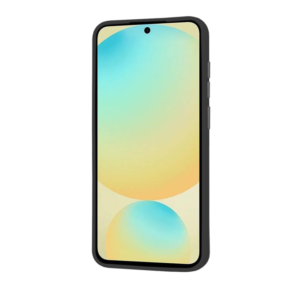 Husa pentru Samsung Galaxy S24 FE, SKYDDAR INNOVATION, HaloFrost MagSafe, Antisoc, set cu sticker, Negru - 1 | YEO