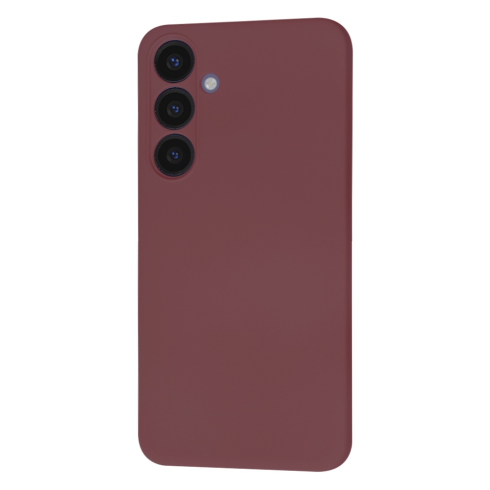 Husa pentru Samsung Galaxy S24 Plus din Silicon Catifelat, Protectie Premium, Skyddar SoftElegance MagSafe - Bordo - 2 | YEO