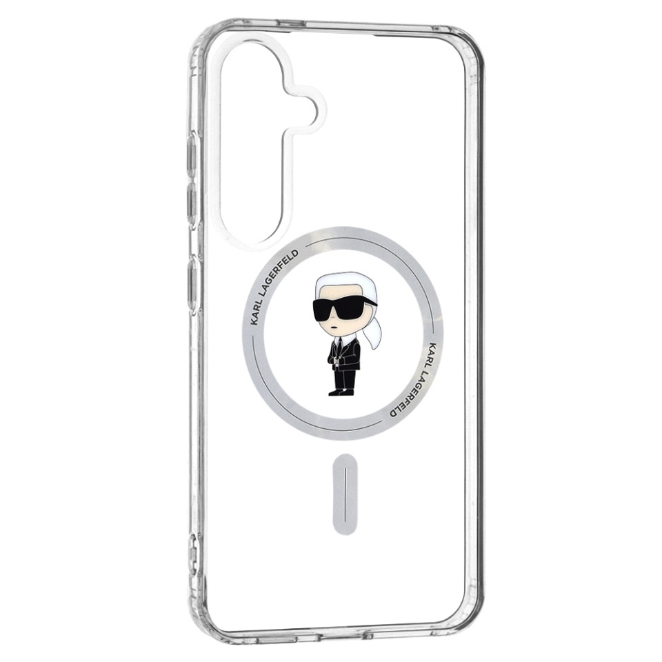 Husa pentru Samsung Galaxy S24 Plus, Karl Lagerfeld, IML MagSafe, Transparenta - 1 | YEO