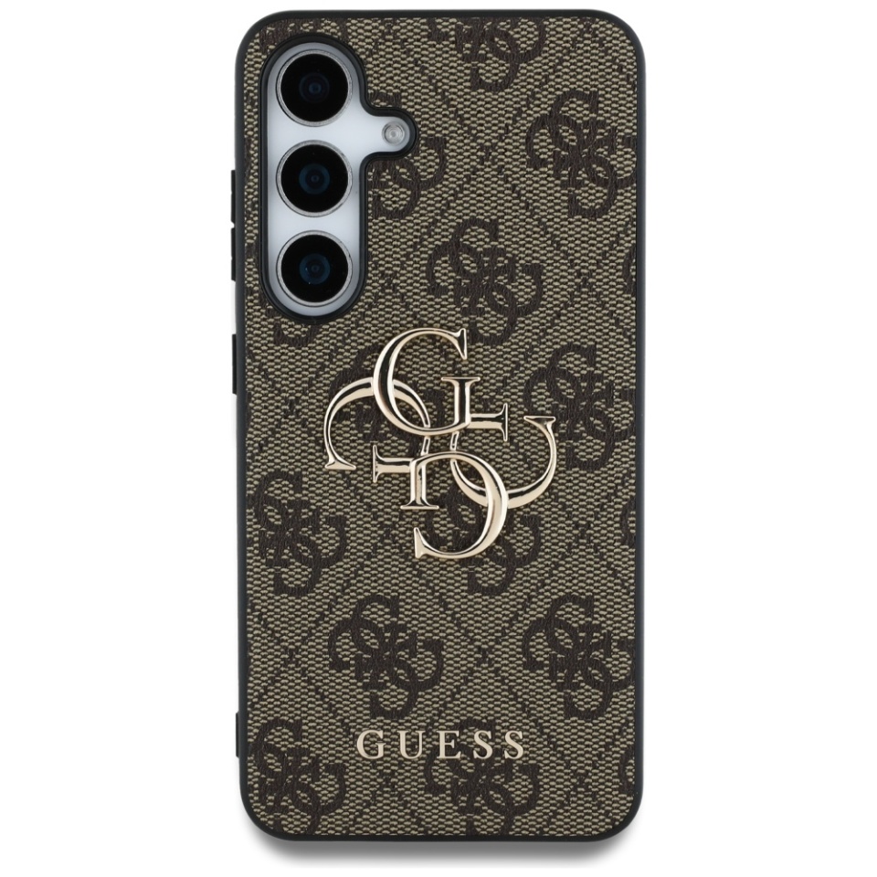 Husa pentru Samsung Galaxy S25, Guess, Hardcase Classic, Maro - 3 | YEO
