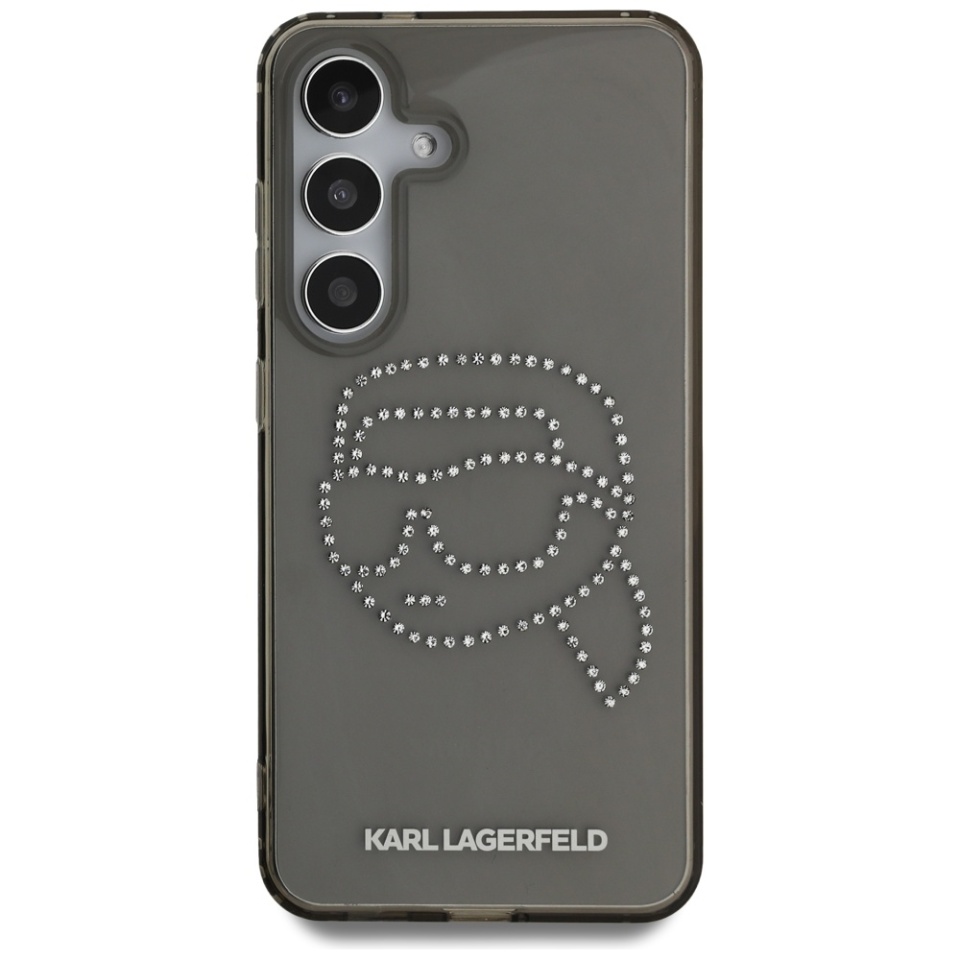 Husa pentru Samsung Galaxy S25 IML Luxury, Karl Lagerfeld - Negru - 2 | YEO