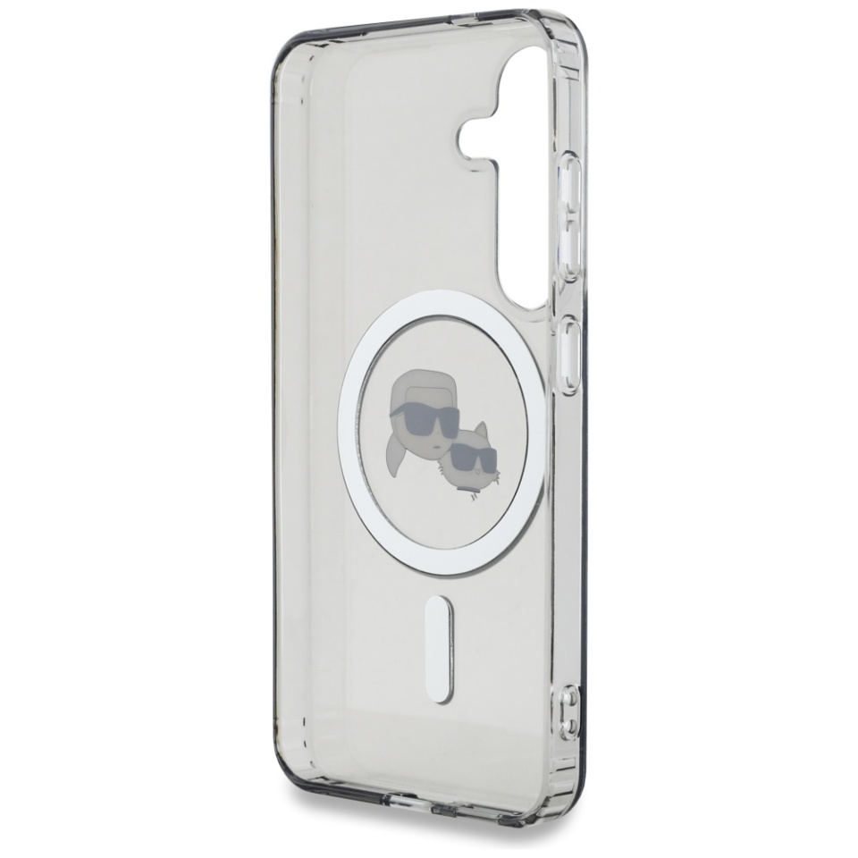 Husa pentru Samsung Galaxy S25, Karl Lagerfeld, IML MagSafe, Negru - 3 | YEO