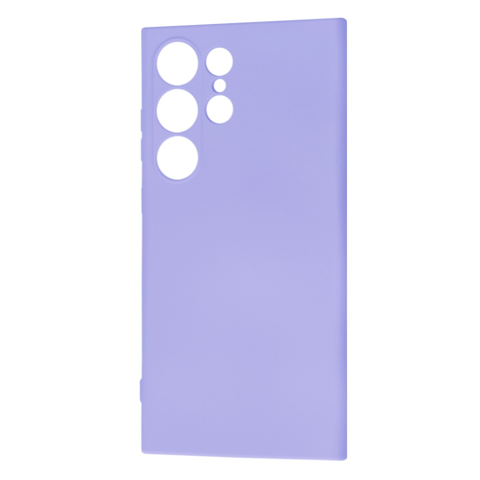 Husa pentru Samsung Galaxy S25 Ultra din Silicon Catifelat, Protectie Premium, Skyddar SoftElegance - Violet - 2 | YEO