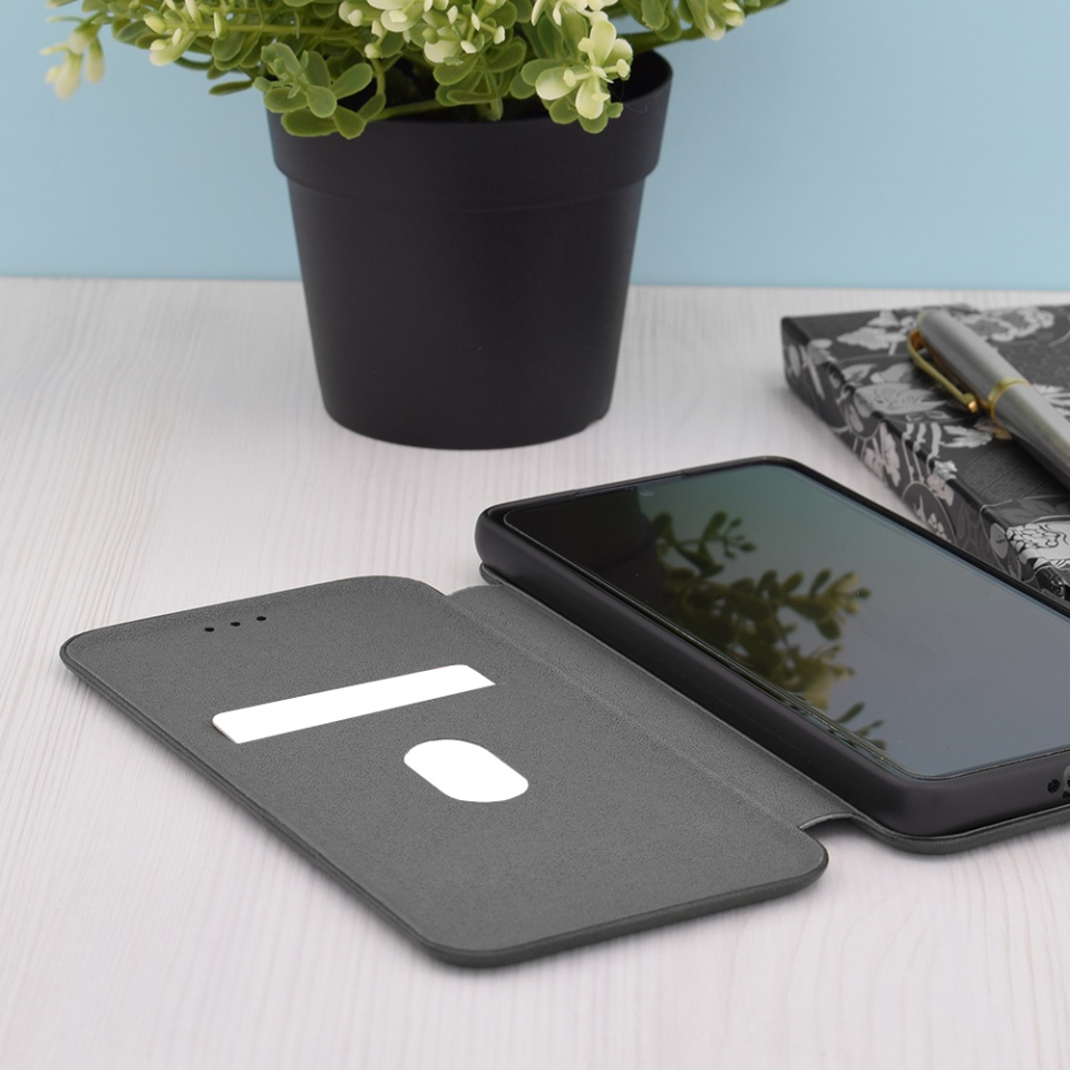 Husa pentru Samsung Galaxy S25 Ultra, SKYDDAR INNOVATION, Safe Wallet tip carte din Piele Ecologica, Suport Carduri, Inchidere Magnetica, Negru, set cu sticker - 2 | YEO