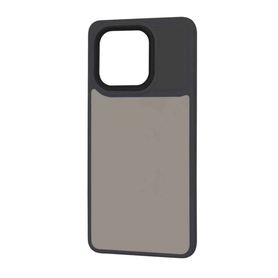 Husa pentru Xiaomi Poco X6 Pro, SKYDDAR INNOVATION, HaloFrost, AntiSoc, set cu sticker, Negru - 3 | YEO