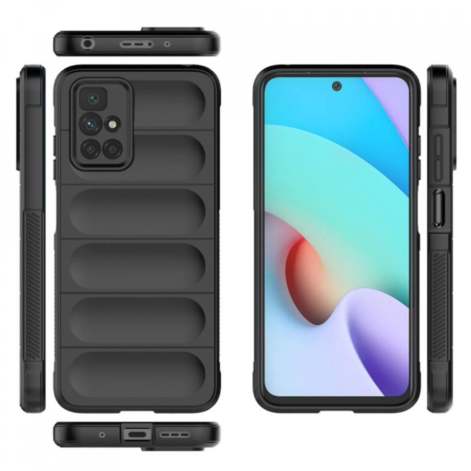 Husa pentru Xiaomi Redmi 10 / Redmi 10 2022 eleganta, din silicon mat, SKDR Vogue - Verde - 1 | YEO