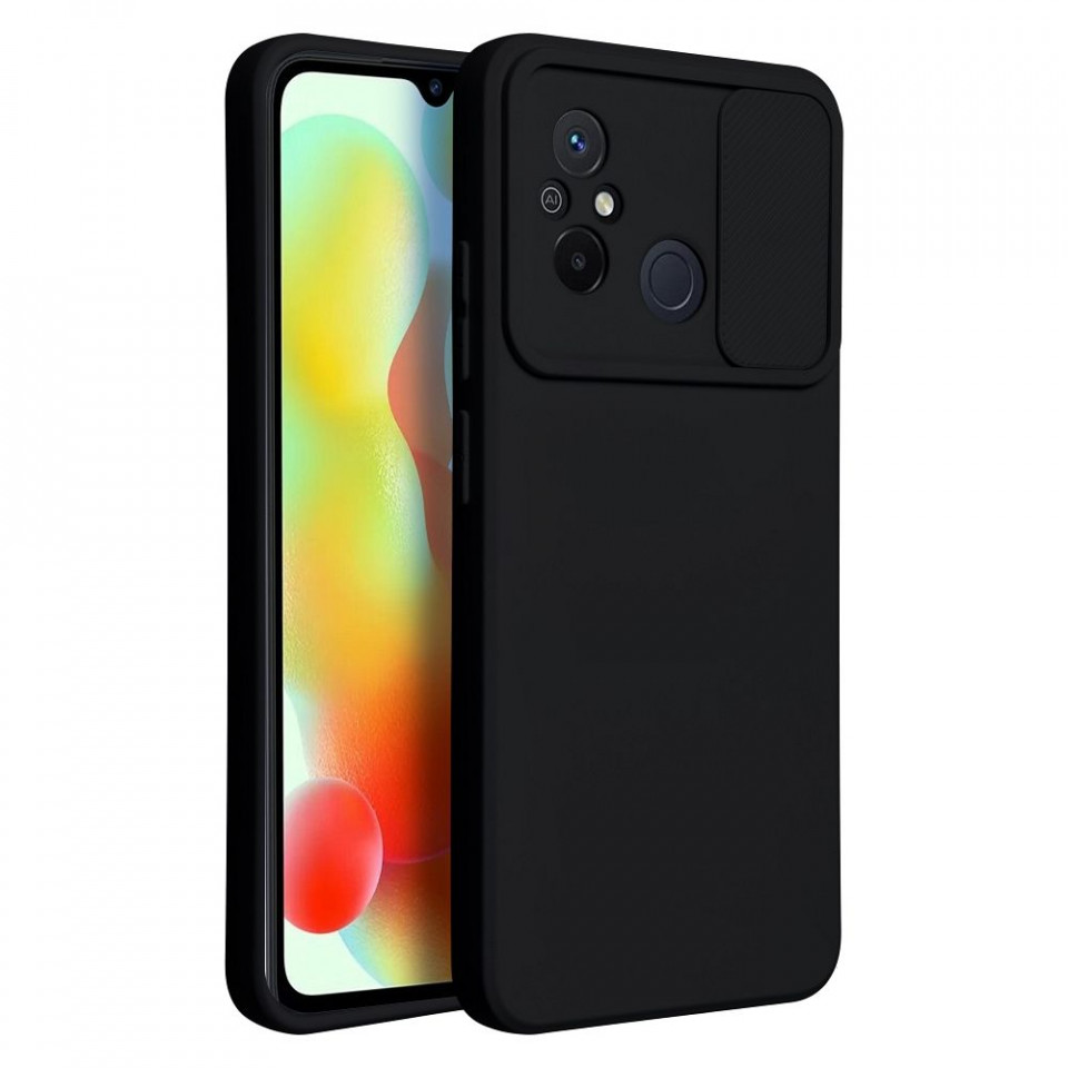 Husa pentru Xiaomi Redmi 12C protectie camera, Skyddar Slide - Negru - 1 | YEO