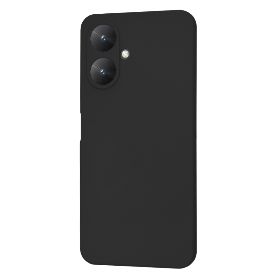 Husa pentru Xiaomi Redmi 13C 5G / Poco M6 din Silicon Catifelat, Protectie Premium, Skyddar SoftElegance - Negru - 3 | YEO