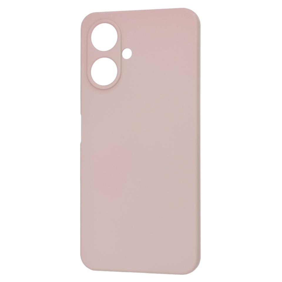Husa pentru Xiaomi Redmi 13C 5G / Poco M6 din Silicon Catifelat, Protectie Premium, Skyddar SoftElegance - Roz pudra - 3 | YEO