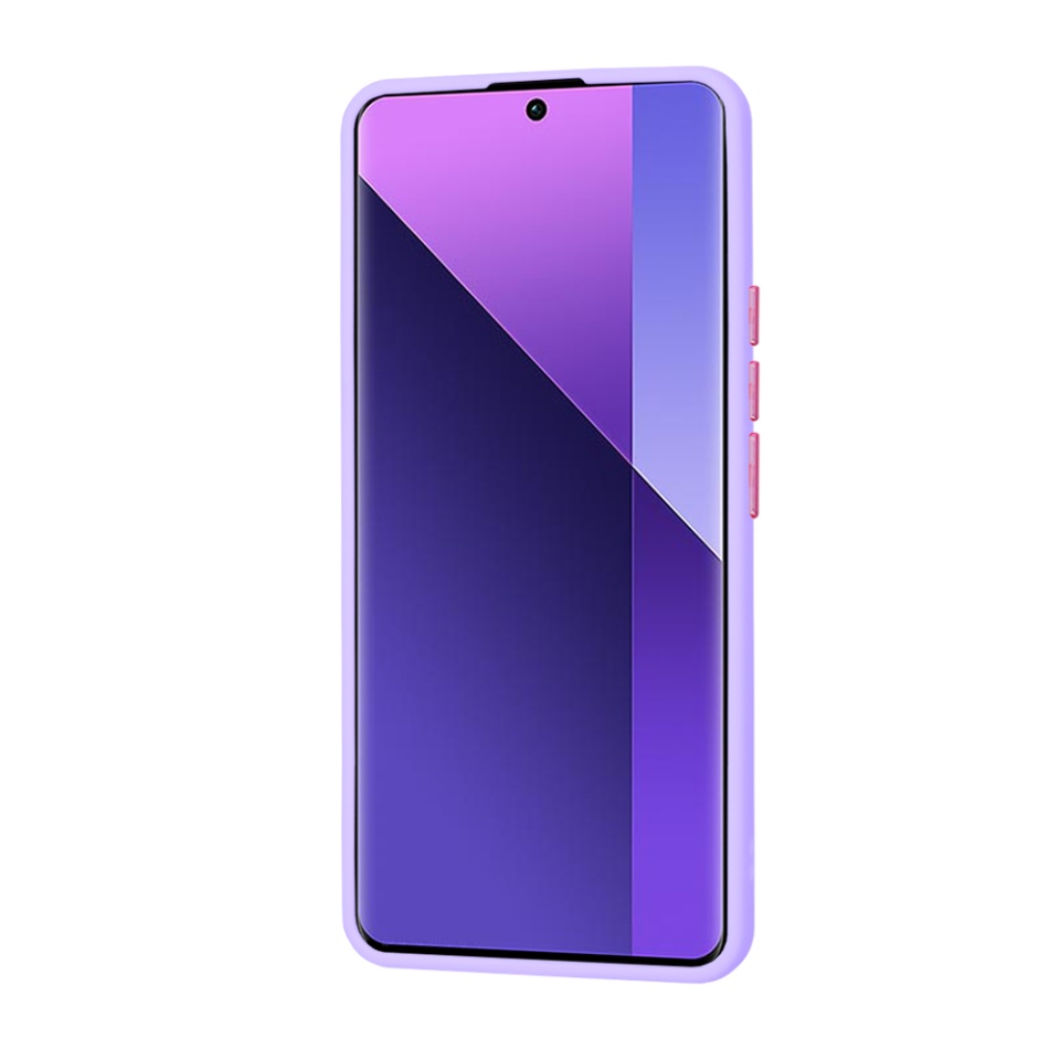 Husa pentru Xiaomi Redmi Note 13 Pro+ 5G, ce Absoarbe Cele mai Aspre Socuri, Skyddar Frosted - Mov deschis - 2 | YEO