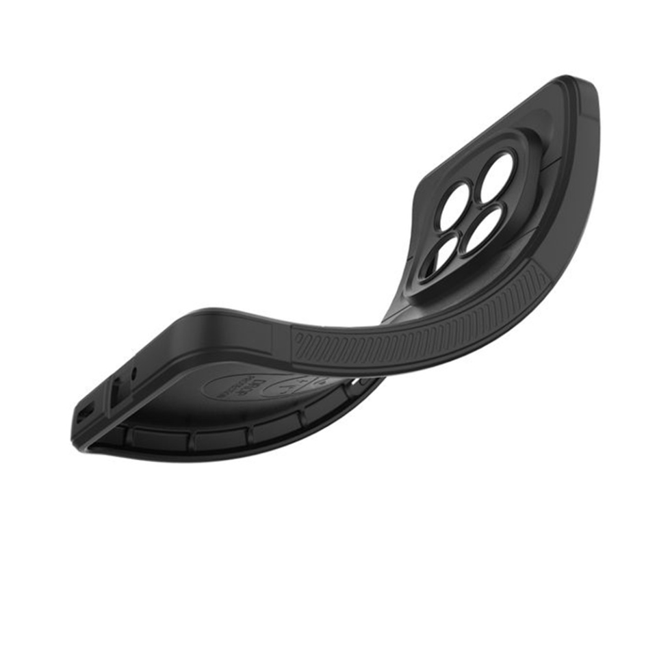 Husa pentru Xiaomi Redmi Note 14 Pro+ 5G, SKYDDAR INNOVATION, Magic Shield, din Silicon Mat, set cu sticker, Negru - 2 | YEO