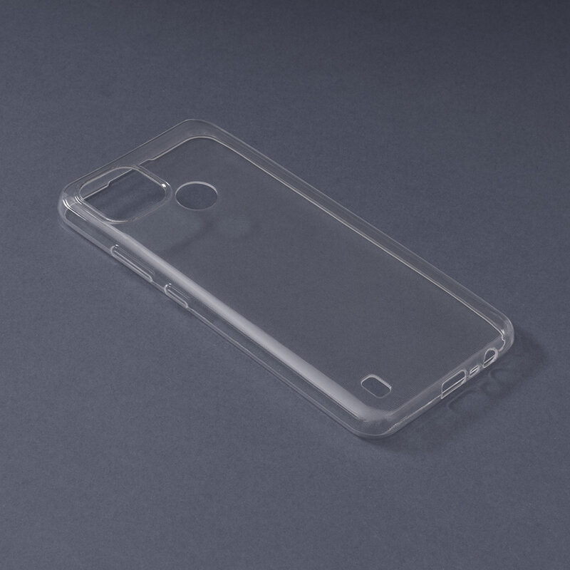Husa Realme C21, din silicon TPU slim, Techsuit - Transparent - 1 | YEO