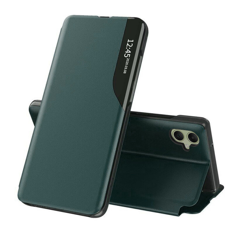 Husa Samsung Galaxy A05 tip carte, Techsuit eFold - Verde