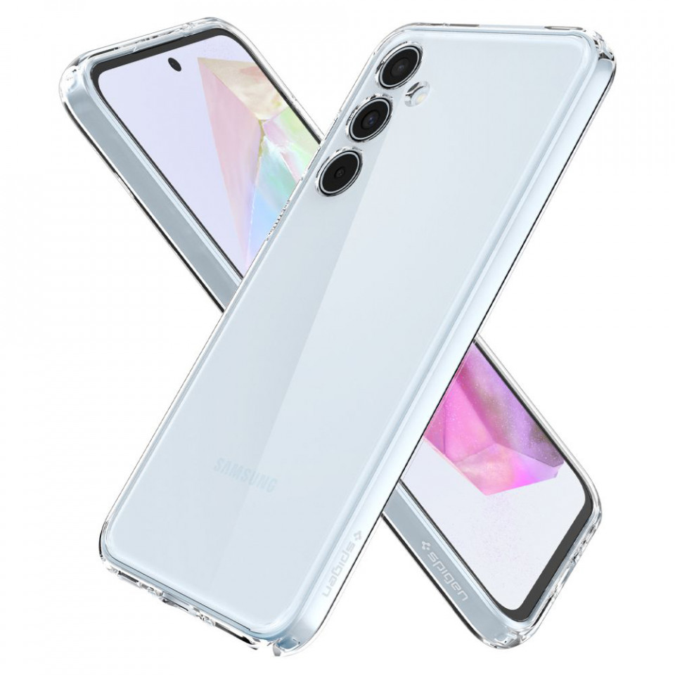 Husa Samsung Galaxy A35 5G, Ultra Hybrid Spigen - Transparenta - 3 | YEO