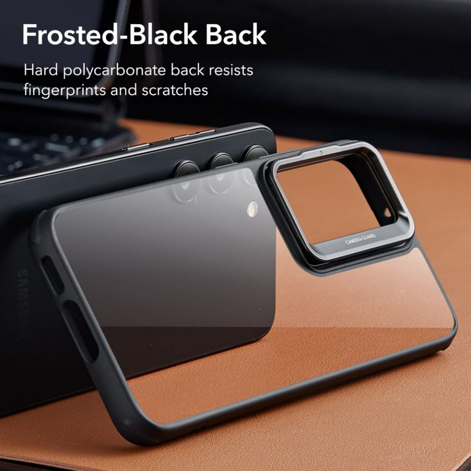 Husa Samsung Galaxy S23 Plus, ESR Classic Kickstand - Negru Transparent - 2 | YEO