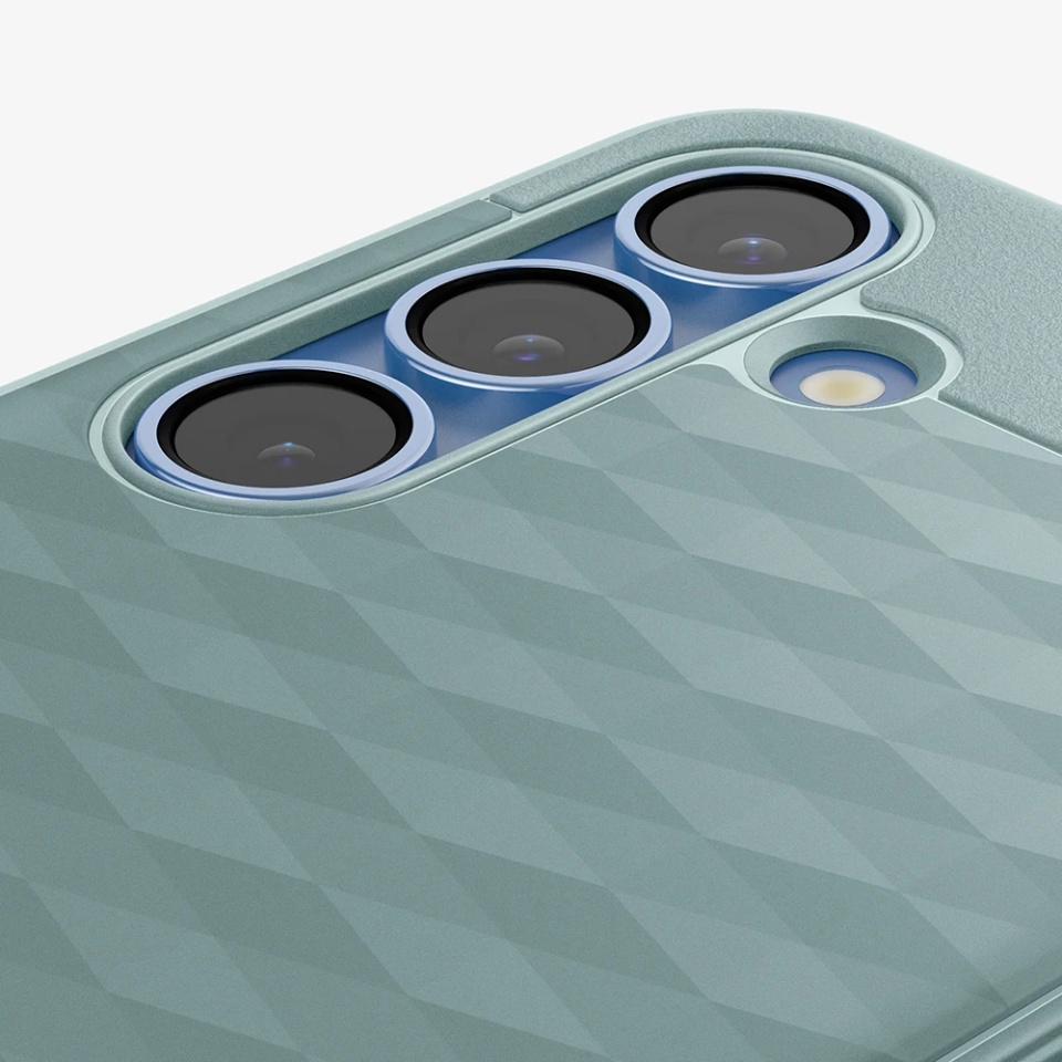 Husa Samsung Galaxy S25, Spigen Caseology Parallax - Verde - 3 | YEO