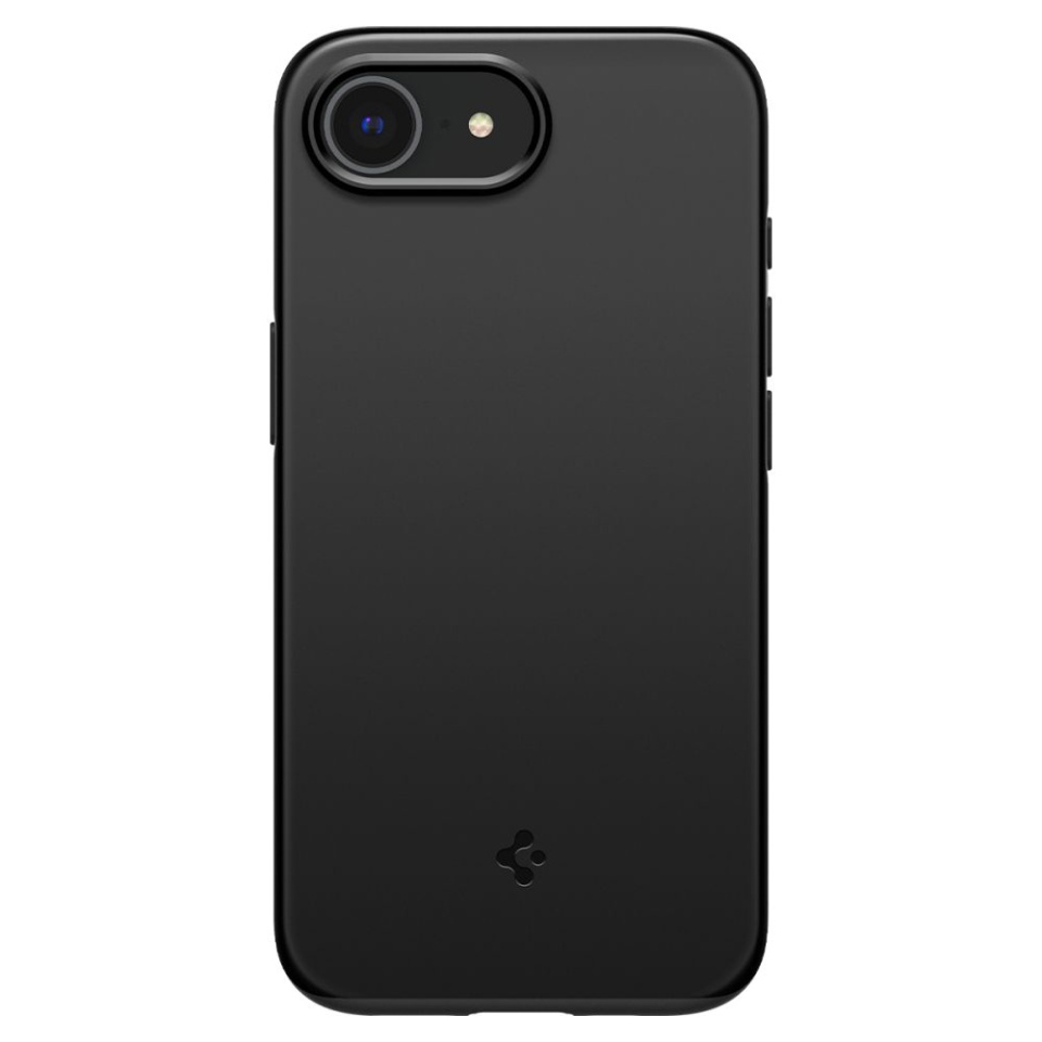 Husa slim iPhone 16e, Spigen Thin Fit - Negru - 2 | YEO