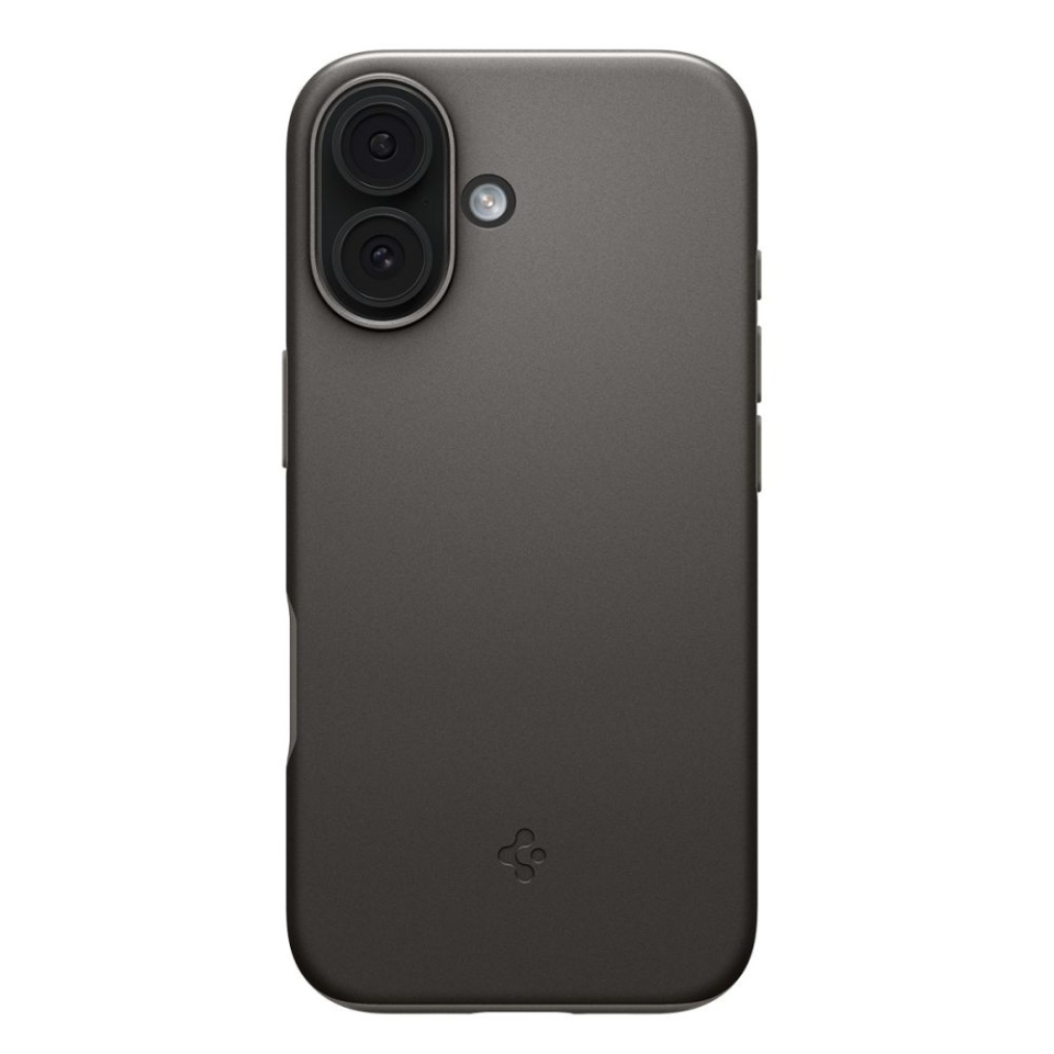 Husa slim iPhone 17, Spigen Thin Fit - Cenusiu - 1 | YEO