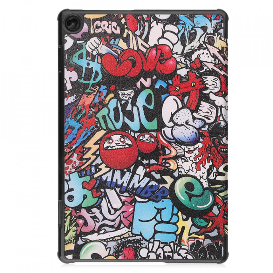 Husa tableta pentru Lenovo Tab M10 3rd Gen (TB328FU/TB328XU) cu suport Multi-Unghi și functie Sleep/Wake , SKYDDAR FoldVision Colour - Urban vibe - 3 | YEO
