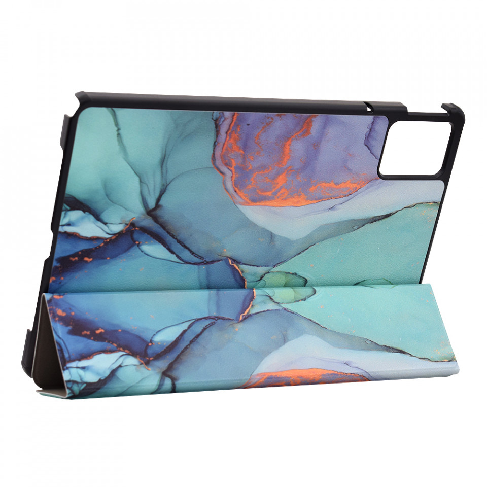 Husa tableta pentru Lenovo Tab M11 cu suport Multi-Unghi și functie Sleep/Wake , SKYDDAR FoldVision Colour - Green time - 3 | YEO