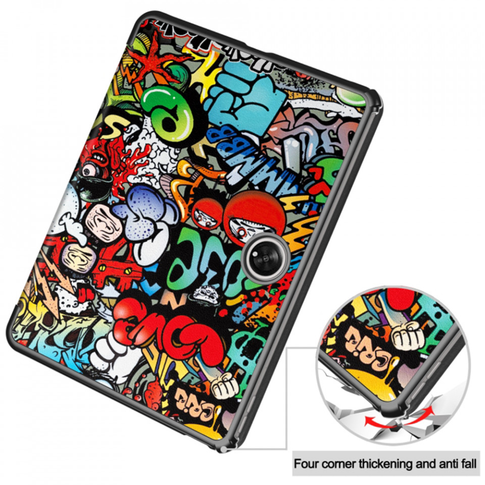 Husa tableta pentru OnePlus Pad cu suport Multi-Unghi și functie Sleep/Wake , SKYDDAR FoldVision Colour - Urban vibe - 1 | YEO