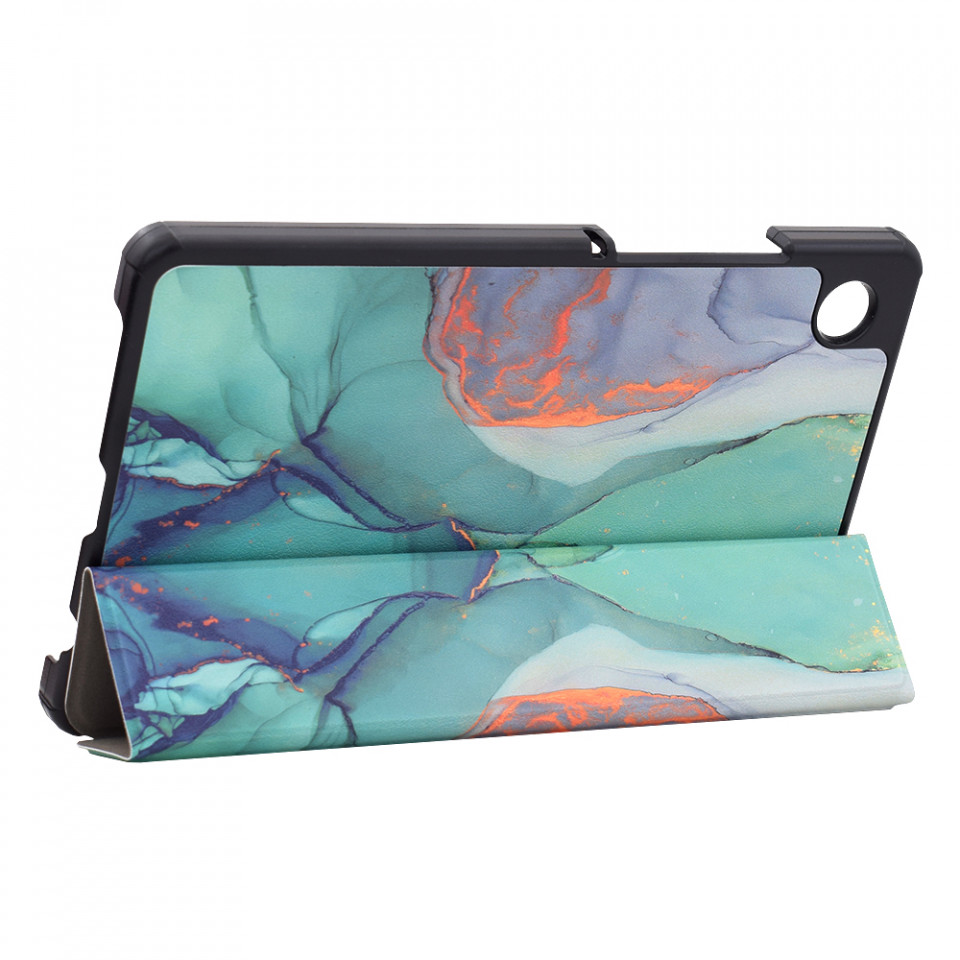 Husa tableta pentru Samsung Galaxy Tab A9 cu suport Multi-Unghi și functie Sleep/Wake , SKYDDAR FoldVision Colour - Green time - 3 | YEO