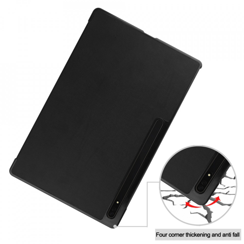 Husa tableta pentru Samsung Galaxy Tab S8 Ultra cu suport Multi-Unghi și functie Sleep/Wake , SKYDDAR FoldVision - Negru - 1 | YEO