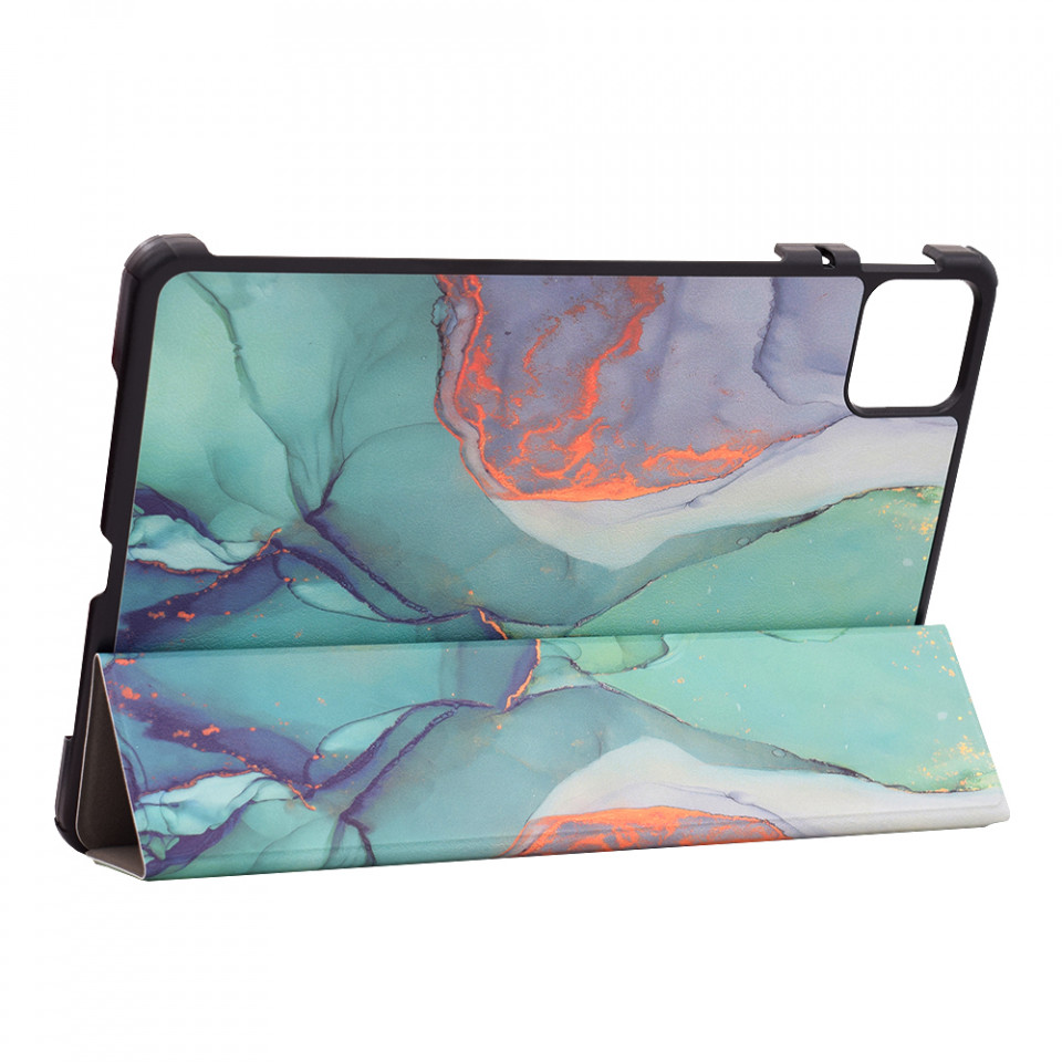 Husa tableta pentru Xiaomi Pad 6 / Pad 6 Pro cu suport Multi-Unghi și functie Sleep/Wake , SKYDDAR FoldVision Colour - Green time - 3 | YEO