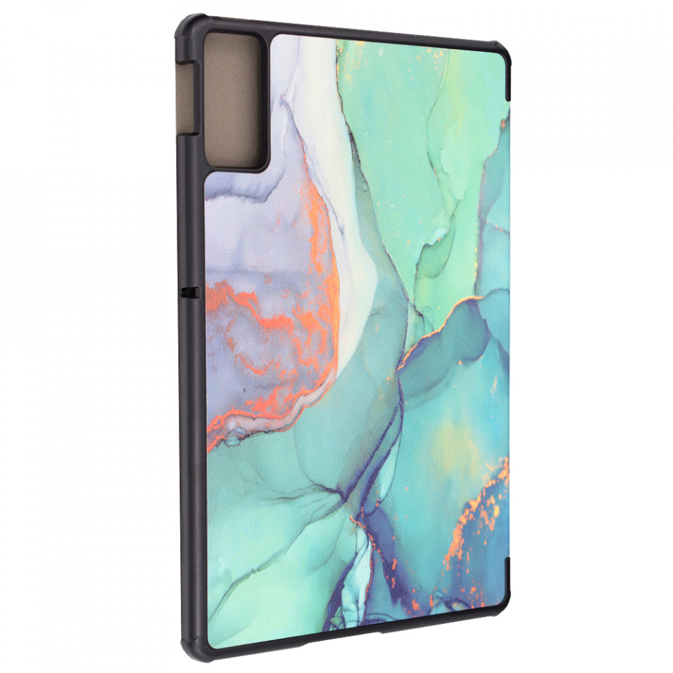 Husa tableta pentru Xiaomi Redmi Pad SE cu suport Multi-Unghi și functie Sleep/Wake , SKYDDAR FoldVision Colour - Green time - 2 | YEO