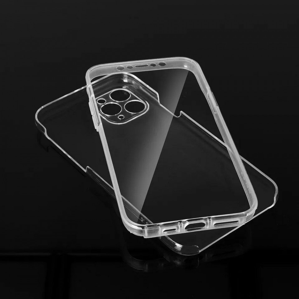 Husa Xiaomi Redmi 10C din silicon 360°, Skyddar TPU - Transparent - 1 | YEO