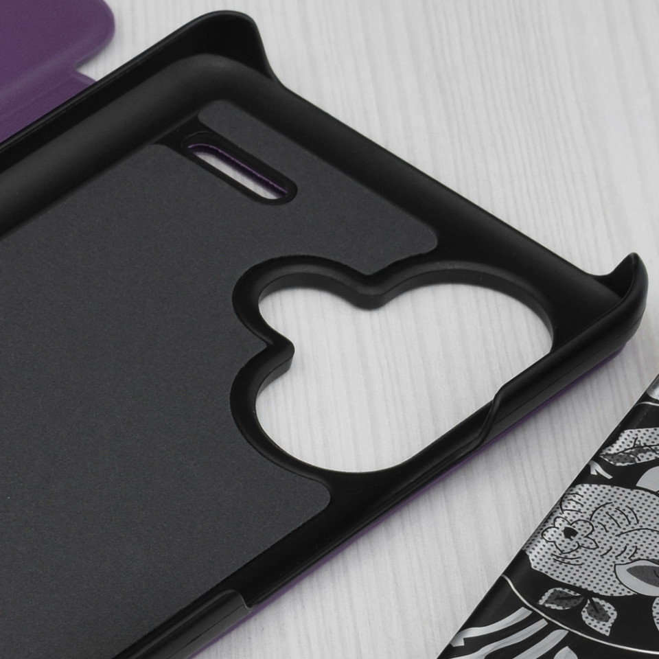 Husa Xiaomi Redmi Note 13 Pro+ 5G tip carte, Techsuit eFold - Mov - 2 | YEO