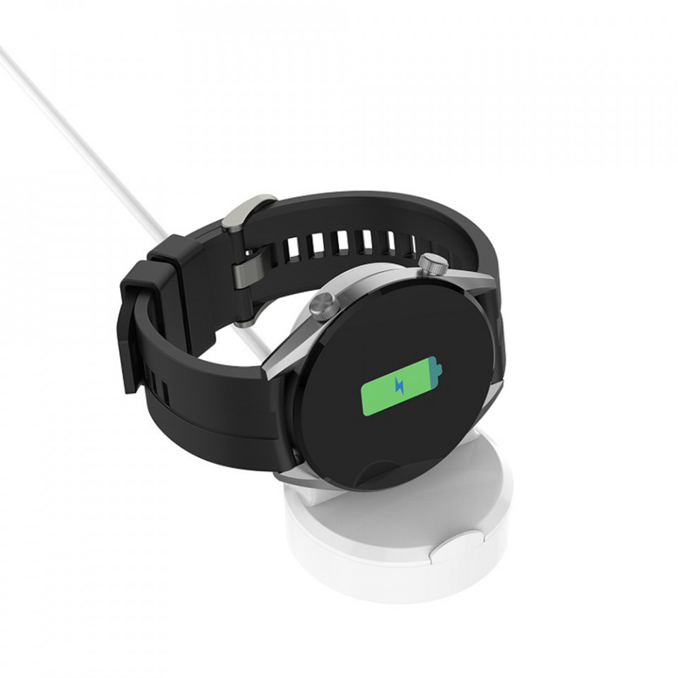 Incarcator pentru Huawei Watch, Honor Watch, USB, 3.5W - Techsuit (THC4) - Black - 2 | YEO