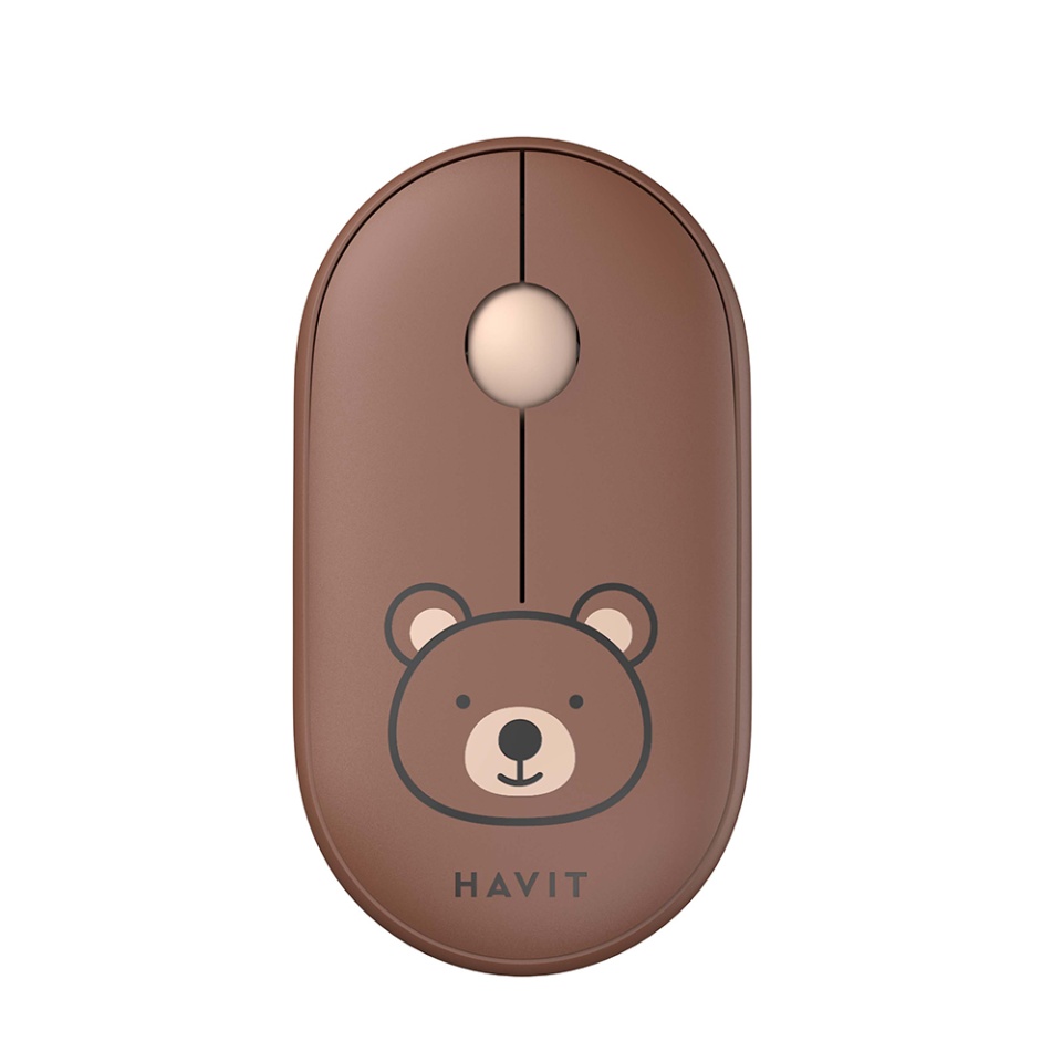 Mouse Wireless Havit MS75GT Pro, 1600 DPI, Maro