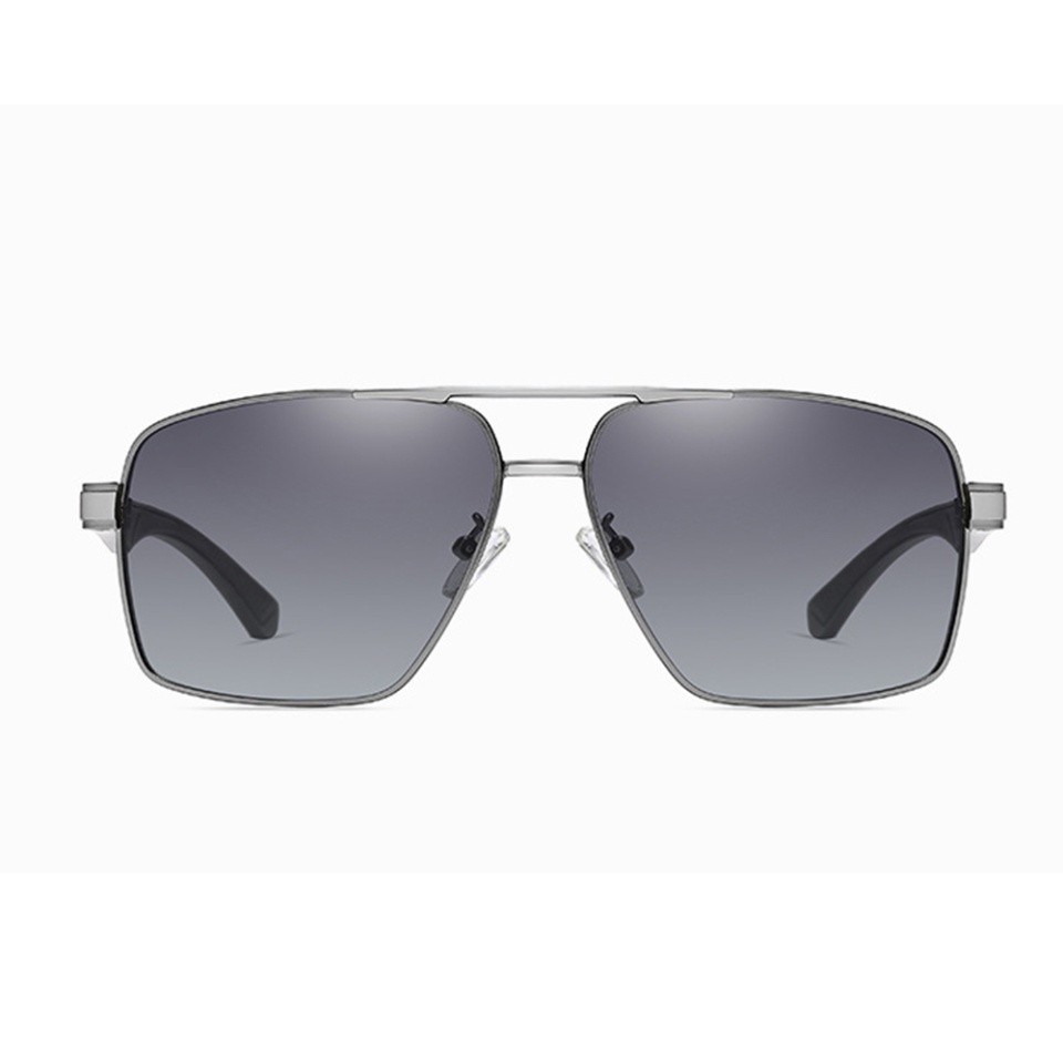 Ochelari de soare barbati, Aviator, Polarizati, Skyddar LM001, Gri - 1 | YEO