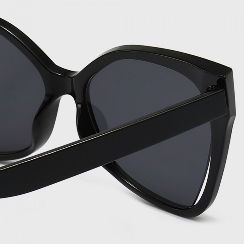 Ochelari de soare dama, rame Butterfly, Skyddar Vistta 5335 - Negru Gri - 2 | YEO