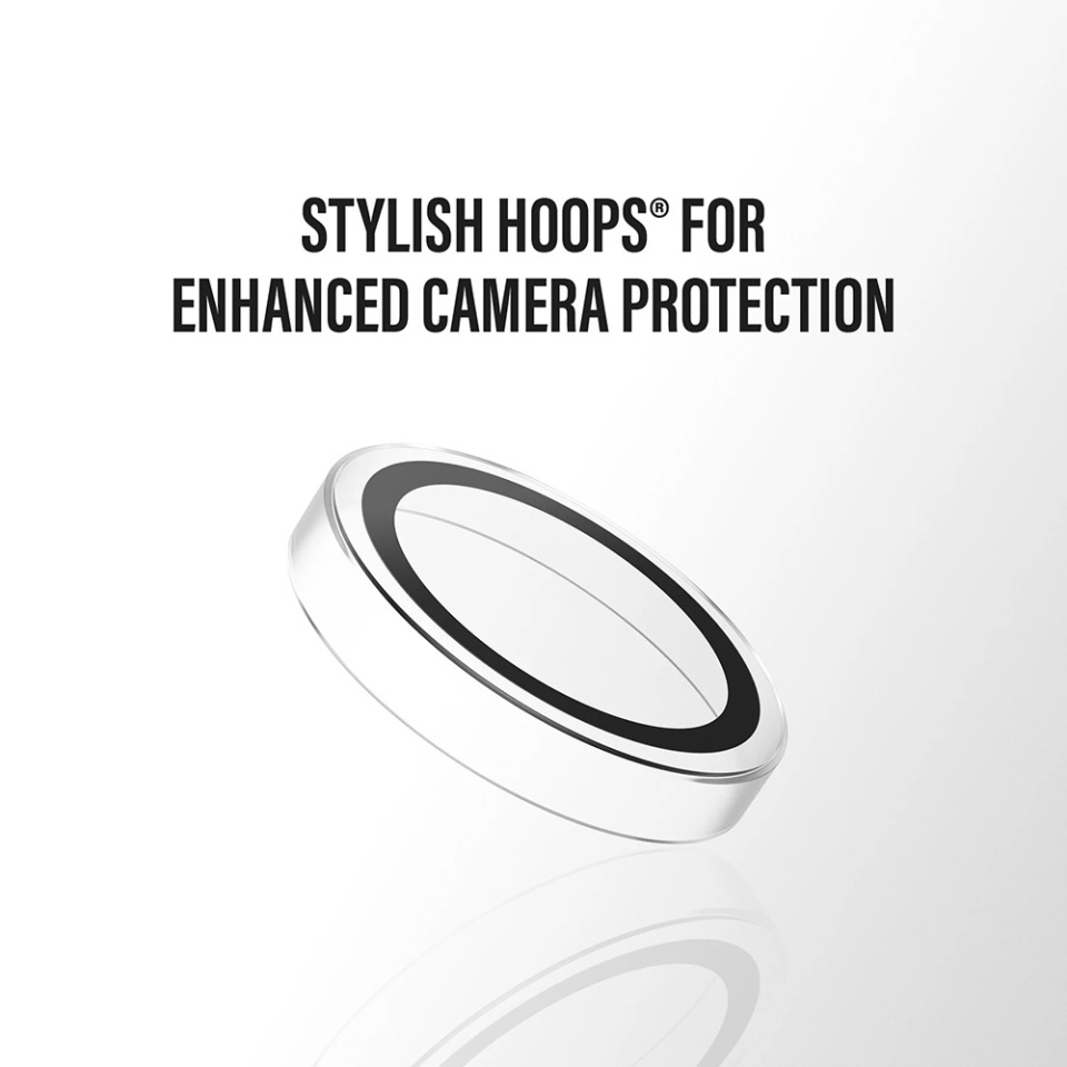 Protectie Camera pentru iPhone 17 Pro, Hoops PanzerGlass®, cu Separare Optica, Sticla Securizata, Anti-Zgarieturi si Anti-Reflexie, Transparenta - 2 | YEO