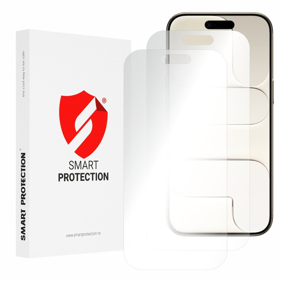 [SET 2x] Folie de protectie iPhone 17 Air, Premium Classic, Smart Protection, Transparent