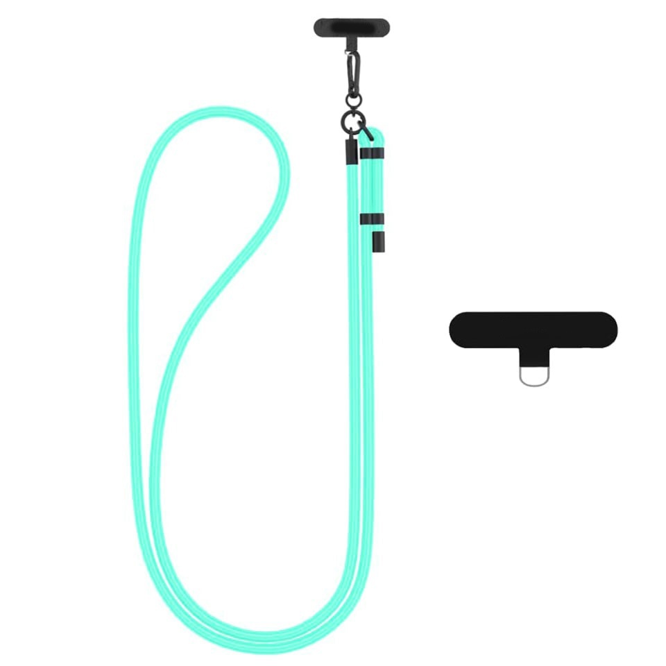 Snur Universal pentru telefon, curea antifurt pentru majoritatea smartphone-urilor, suport reglabil pentru umar, RCS1 - Cyan