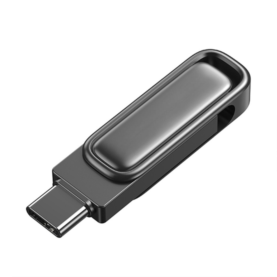 Stick Memorie USB 3.2 si Type-C, Dual-Interface, 256GB, 25M/s, 100M/s, Skyddar THSM34, set cu sticker, Tarnish - 2 | YEO